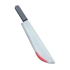 Large Machete With Blood Splatter Large Machete With Blood Splatter
