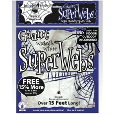 60 gram White Spiderwebs 60 gram White Spiderwebs