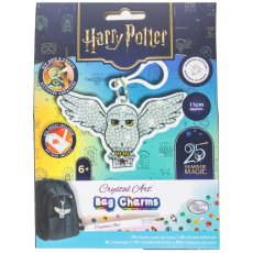 Crystal Art Bag Charm - Hedwig