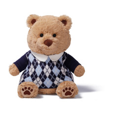 Argyle Sweater Raffles Bear Argyle Sweater Raffles Bear