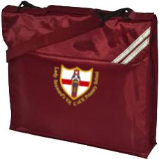 Lady Seawards Book Bag with strap Lady Seawards Book Bag with strap