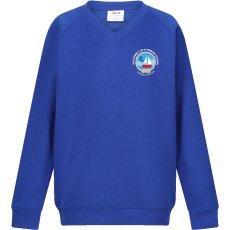 Salcombe Primary V-Neck Sweatshirt Salcombe Primary V-Neck Sweatshirt