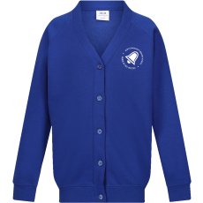 Bow Primary Sweatshirt Cardigan