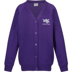 Duchy School Sweatshirt Cardigan