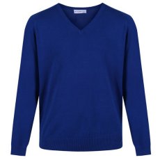 Cotton V-Neck Jumper from Trutex Cotton V-Neck Jumper from Trutex