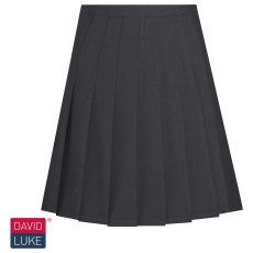 Stitched Down Knife Pleat Skirt