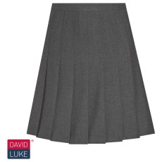 Stitched Down Knife Pleat Skirt