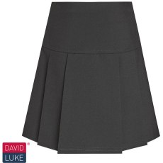 Junior Drop Waist Pleated Skirt