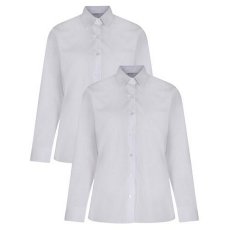 Long Sleeve Non Iron Blouse Twin Pack from Trutex Long Sleeve Non Iron Blouse Twin Pack from Trutex