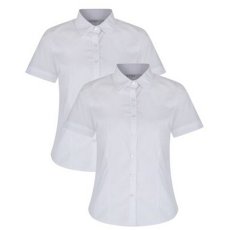 Short Sleeve Fitted Blouse Twin Pack from Trutex