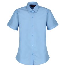 Short Sleeve Slim Fit Non Iron Blouse from Winterbottoms Short Sleeve Slim Fit Non Iron Blouse from Winterbottoms