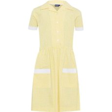 Gingham Button Front School Summer Dress (Ayr) Gingham Button Front School Summer Dress (Ayr)