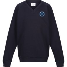 Holsworthy College V-Neck Sweatshirt Holsworthy College V-Neck Sweatshirt