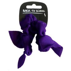 2 Bow (Ear) Scrunchies 2 Bow (Ear) Scrunchies