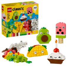 LEGO® Classic Creative Food Friends Imaginative Pretend-Play Toy 11039