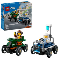Airplane vs. Hospital Bed Race Car Pack