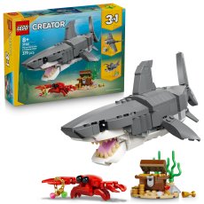 Fierce Shark with a Treasure Chest Fierce Shark with a Treasure Chest