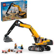 Yellow Construction Excavator Yellow Construction Excavator