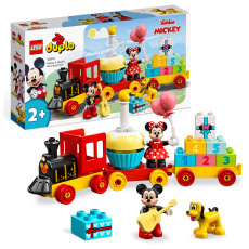LEGO® DUPLO® Disney Mickey & Minnie Birthday Train 10941 Building Toy (22 Pieces) LEGO® DUPLO® Disney Mickey & Minnie Birthday Train 10941 Building Toy (22 Pieces)
