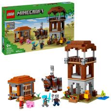 The Pillager Outpost and Ravager The Pillager Outpost and Ravager