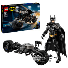 Batman Construction Figure and the Bat-Pod Bike Batman Construction Figure and the Bat-Pod Bike