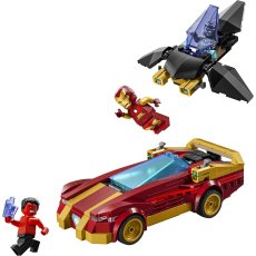 Iron Man Car & Black Panther vs. Red Hulk Iron Man Car & Black Panther vs. Red Hulk