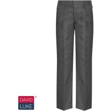David Luke Elastic Back Slim Fit School Trouser David Luke Elastic Back Slim Fit School Trouser