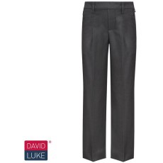 David Luke Elastic Back Sturdy Fit School Trouser