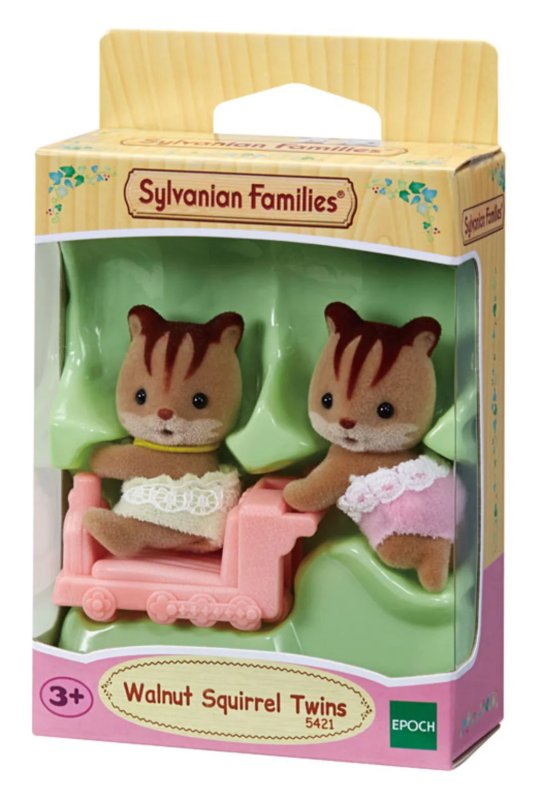 sylvanian families tweeling walnoot eekhoorn 5421