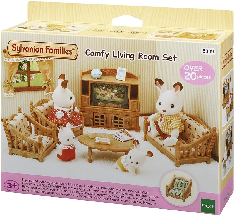 sylvanian families woonkamerset 5339