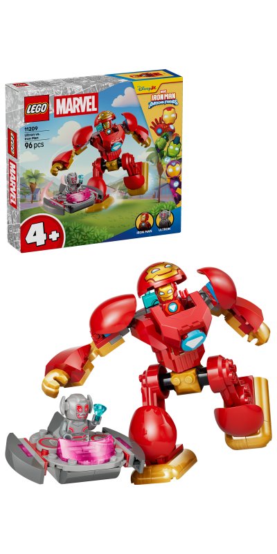 LEGO® Marvel Iron Man and His Awesome Friends Ultron vs. Iron Man 11209 LEGO® Marvel Iron Man and His Awesome Friends Ultron vs. Iron Man 11209
