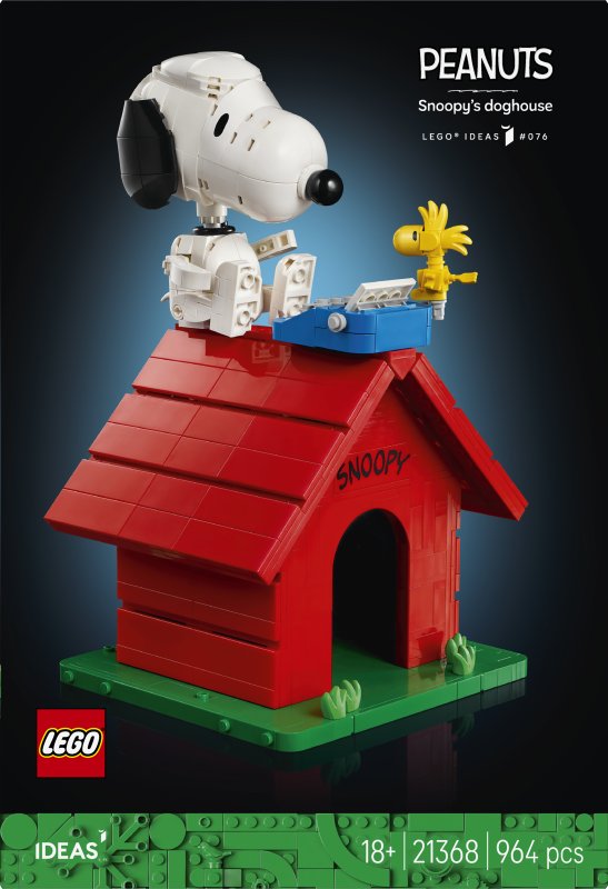 LEGO® Ideas Peanuts: Snoopy’s Doghouse Set 21368 LEGO® Ideas Peanuts: Snoopy’s Doghouse Set 21368