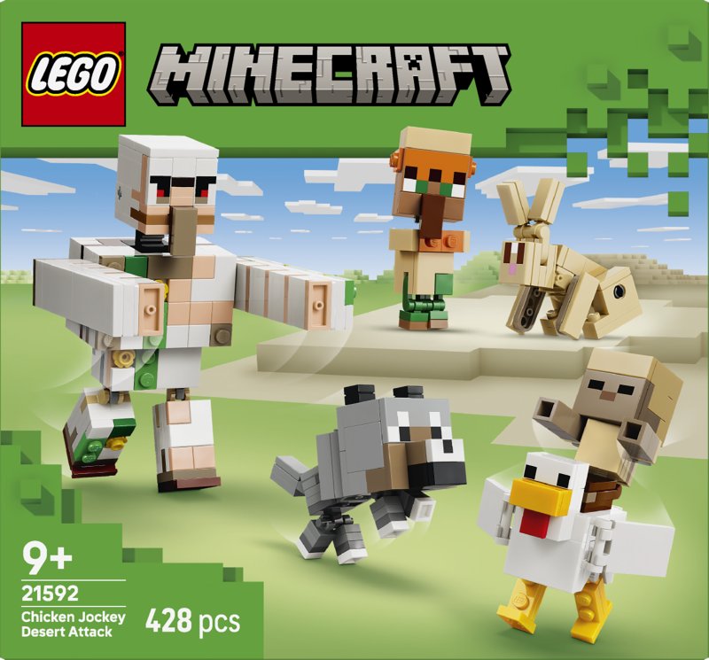 LEGO® Minecraft® Chicken Jockey Desert Attack Toy 21592 LEGO® Minecraft® Chicken Jockey Desert Attack Toy 21592