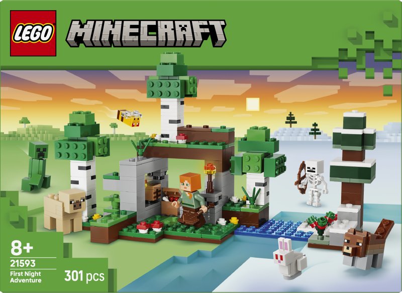 LEGO® Minecraft® First Night Adventure Building Toy 21593 LEGO® Minecraft® First Night Adventure Building Toy 21593