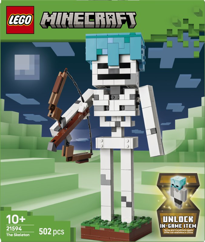 LEGO® Minecraft® The Skeleton Gaming Decor Toy 21594 LEGO® Minecraft® The Skeleton Gaming Decor Toy 21594