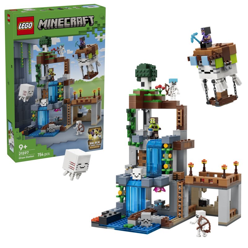 LEGO® Minecraft® Ghast Station Pretend Play Gamer Toy 21597 LEGO® Minecraft® Ghast Station Pretend Play Gamer Toy 21597