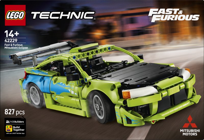 LEGO® Technic Fast and Furious Mitsubishi Eclipse Car 42229 LEGO® Technic Fast and Furious Mitsubishi Eclipse Car 42229