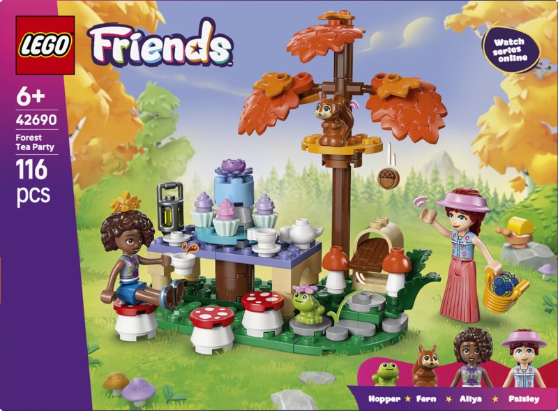 LEGO® Friends Forest Tea Party Building Toy Playset 42690 LEGO® Friends Forest Tea Party Building Toy Playset 42690