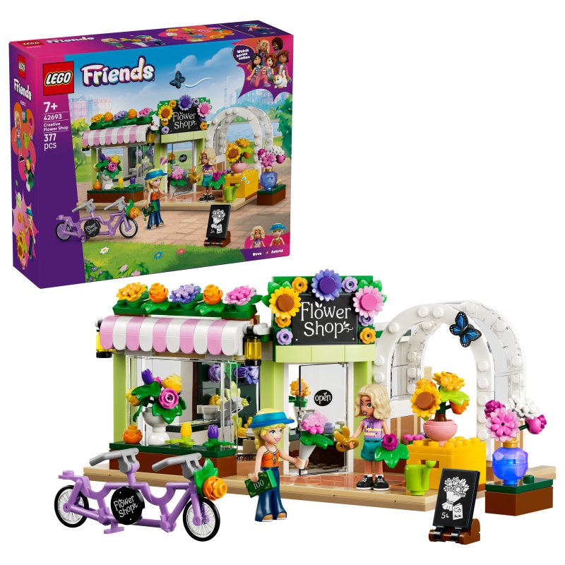 LEGO® Friends Creative Flower Shop Building Toy 42693 LEGO® Friends Creative Flower Shop Building Toy 42693