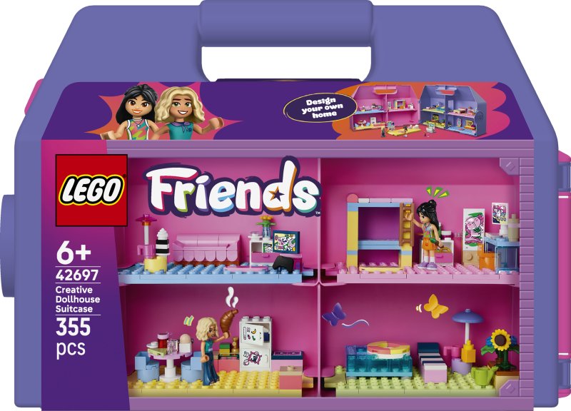 LEGO® Friends Creative Dollhouse Suitcase Building Set 42697 LEGO® Friends Creative Dollhouse Suitcase Building Set 42697