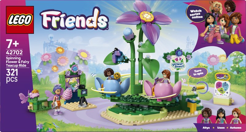 LEGO® Friends Spinning Flower & Fairy Teacup Ride Toy 42702 LEGO® Friends Spinning Flower & Fairy Teacup Ride Toy 42702