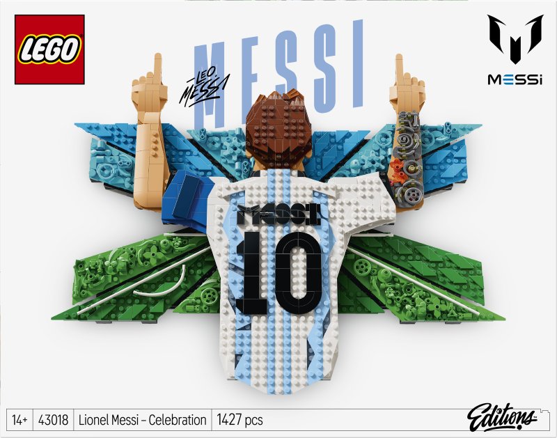 LEGO® Editions Lionel Messi – Celebration Building Set 43018 LEGO® Editions Lionel Messi – Celebration Building Set 43018