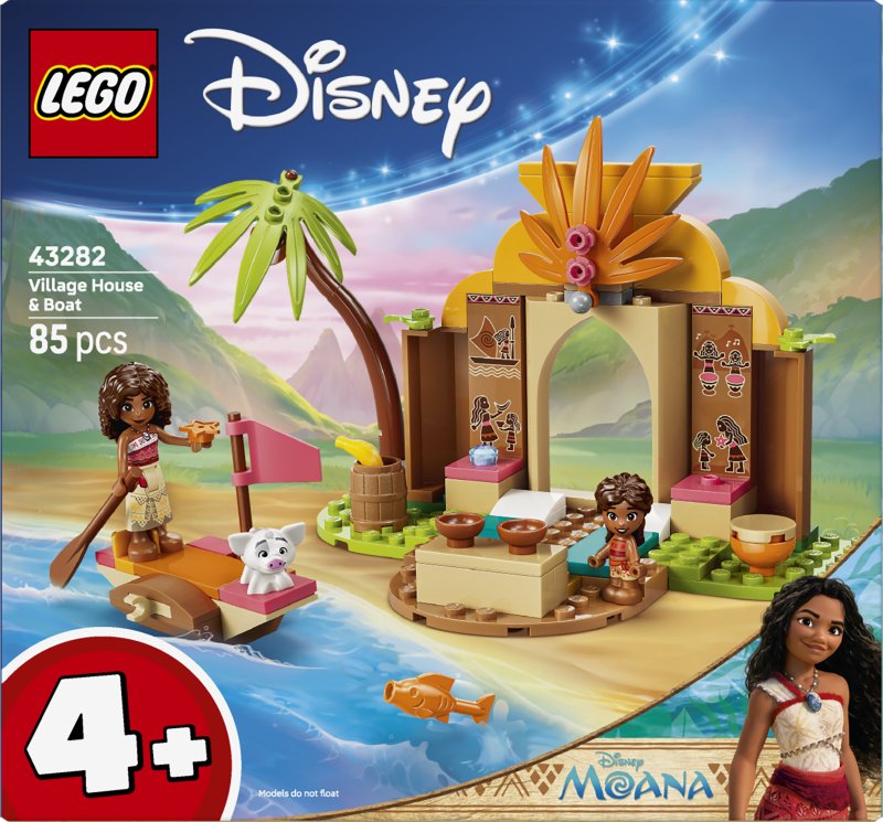 LEGO® Disney Moana Village House & Boat Building Toy 43282 LEGO® Disney Moana Village House & Boat Building Toy 43282