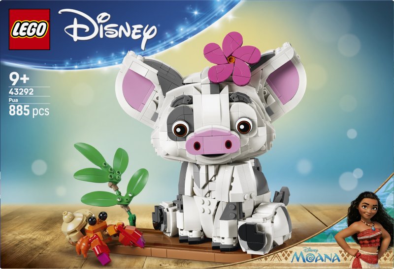 LEGO® Disney Moana Pua Building Toy Pig Decoration 43292 LEGO® Disney Moana Pua Building Toy Pig Decoration 43292