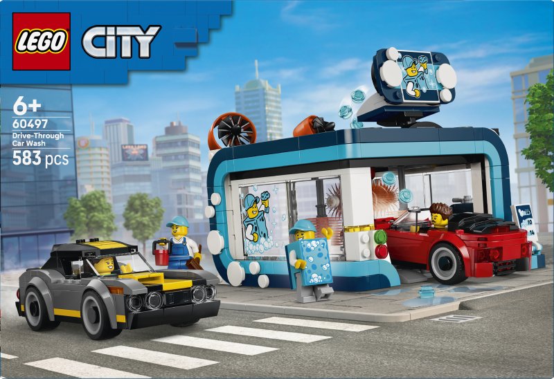 LEGO® City Drive-Through Car Wash - Building Kit 60497 LEGO® City Drive-Through Car Wash - Building Kit 60497