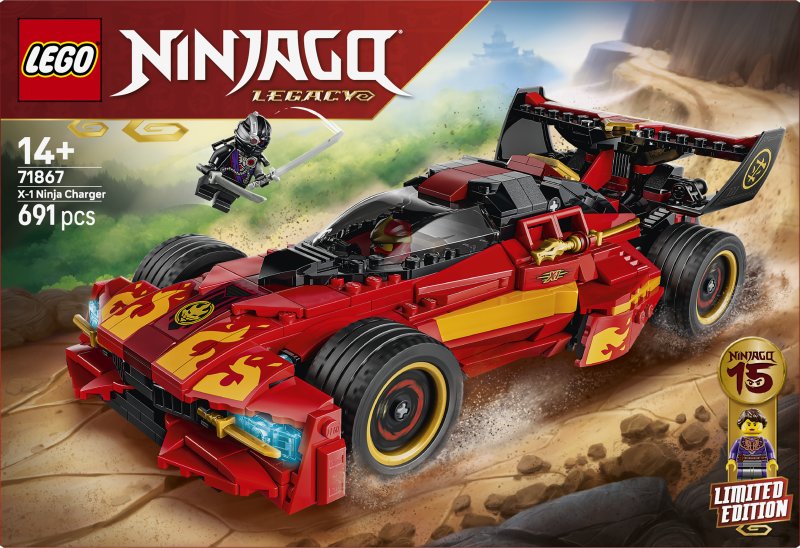 LEGO® NINJAGO® X-1 Ninja Charger 15th Anniversary Toy 71867 LEGO® NINJAGO® X-1 Ninja Charger 15th Anniversary Toy 71867