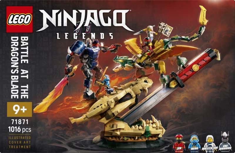 LEGO® NINJAGO® Battle at the Dragon’s Blade Display 71871 LEGO® NINJAGO® Battle at the Dragon’s Blade Display 71871