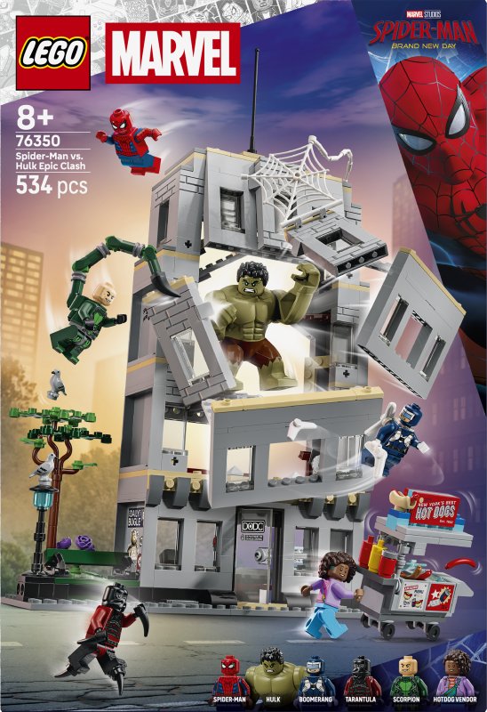 LEGO® Marvel Spider-Man vs. Hulk Epic Clash 76350 LEGO® Marvel Spider-Man vs. Hulk Epic Clash 76350