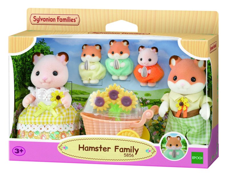 sylvanian families familie hamster 5856