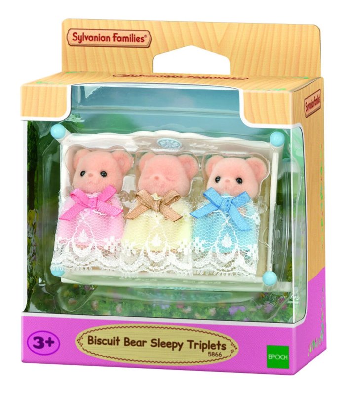 sylvanian families drieling slapende biscuit beer